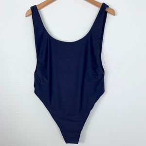 American Eagle/Aerie; Navy One Piece Swimsuit